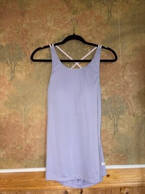 FWD ~ Purple Built-In-Bra Tank